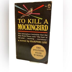 “TO KILL A MOCKINGBIRD” Soft Cover Book Copyright 1960/Published in 1962